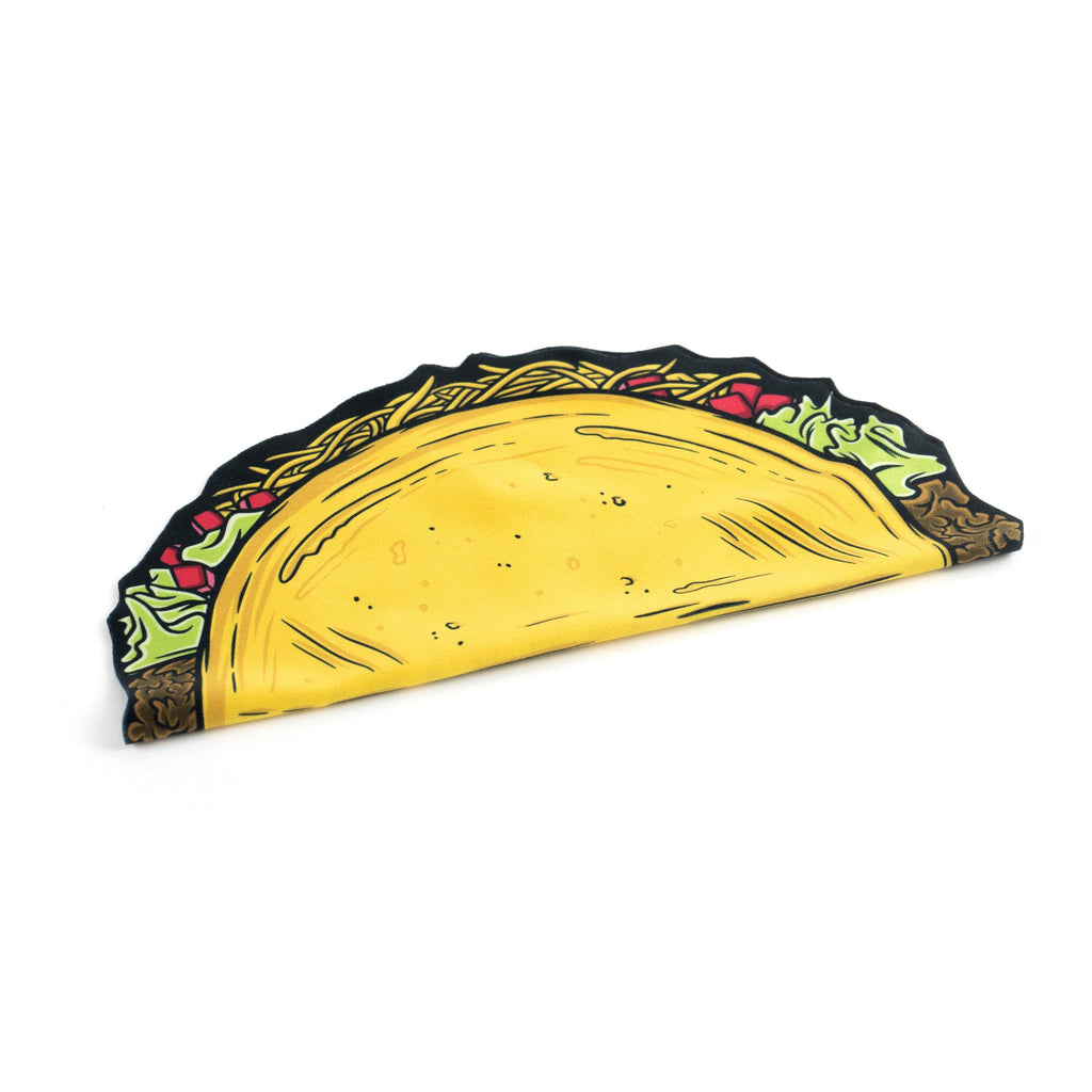 A Taco you can clean your glasses with!